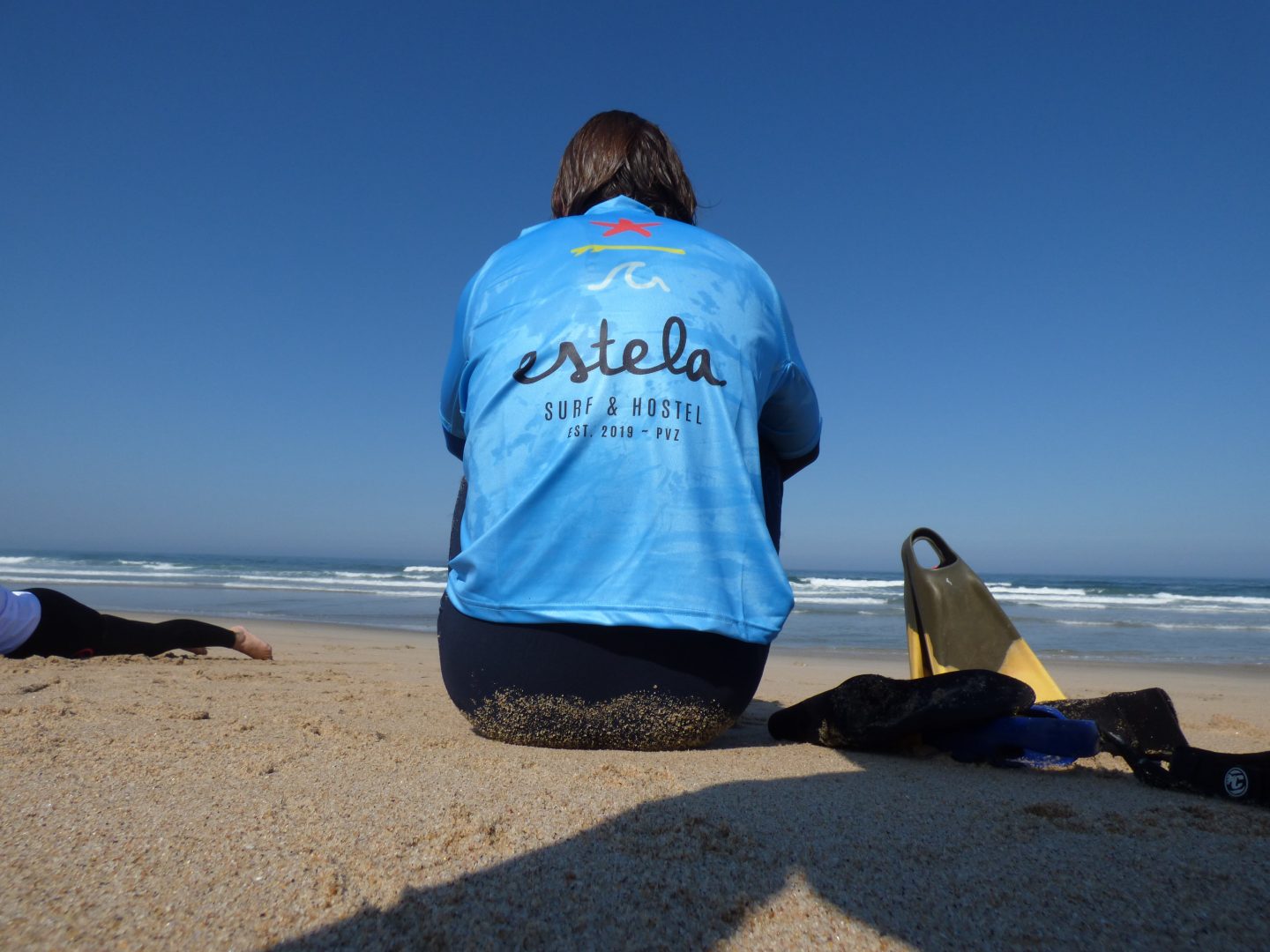 Surfers camp in Guimarães