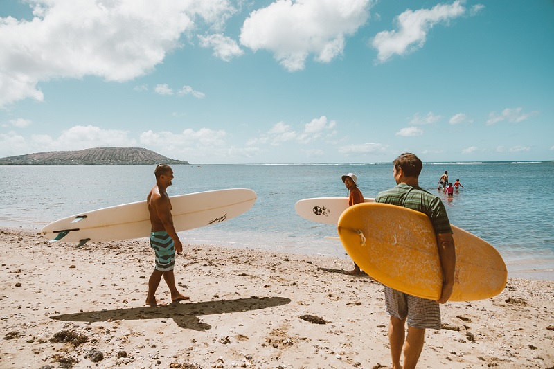 surf yoga camp